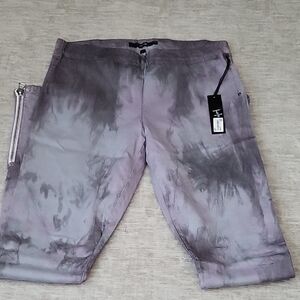 Joe's Jeans Purple And Gray Leggings